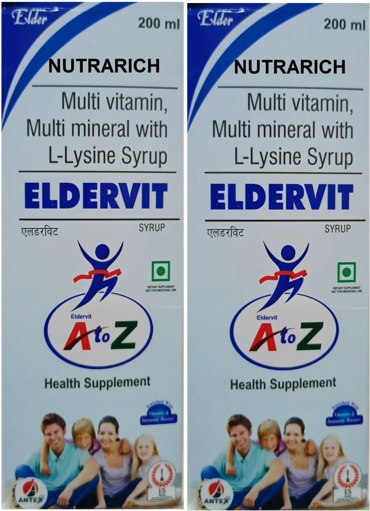 ELDERVIT-A TO Z SYP 200 ML