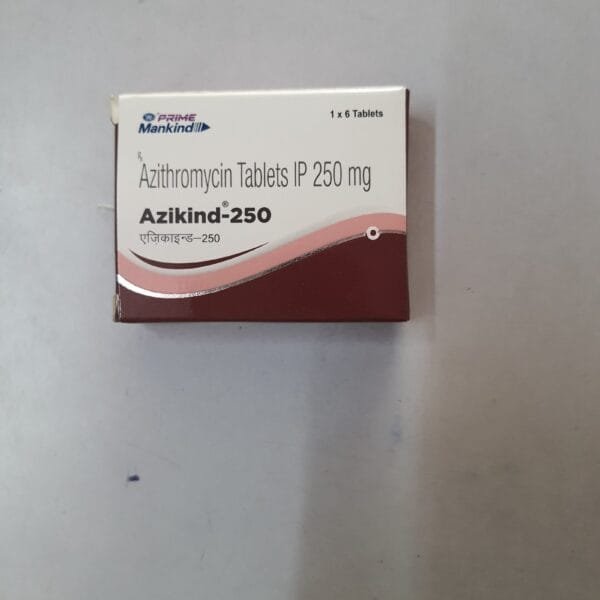 AZIKIND 250 MG TAB 6 TAB