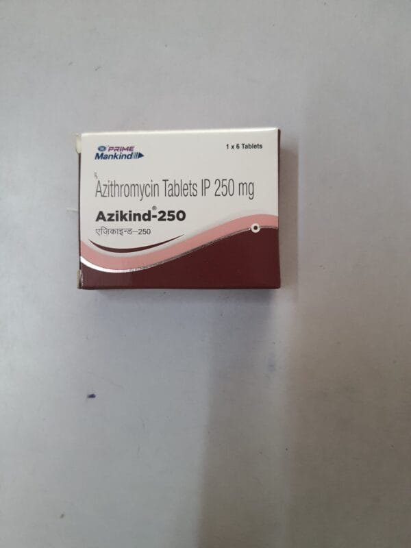 AZIKIND 250 MG TAB 6 TAB