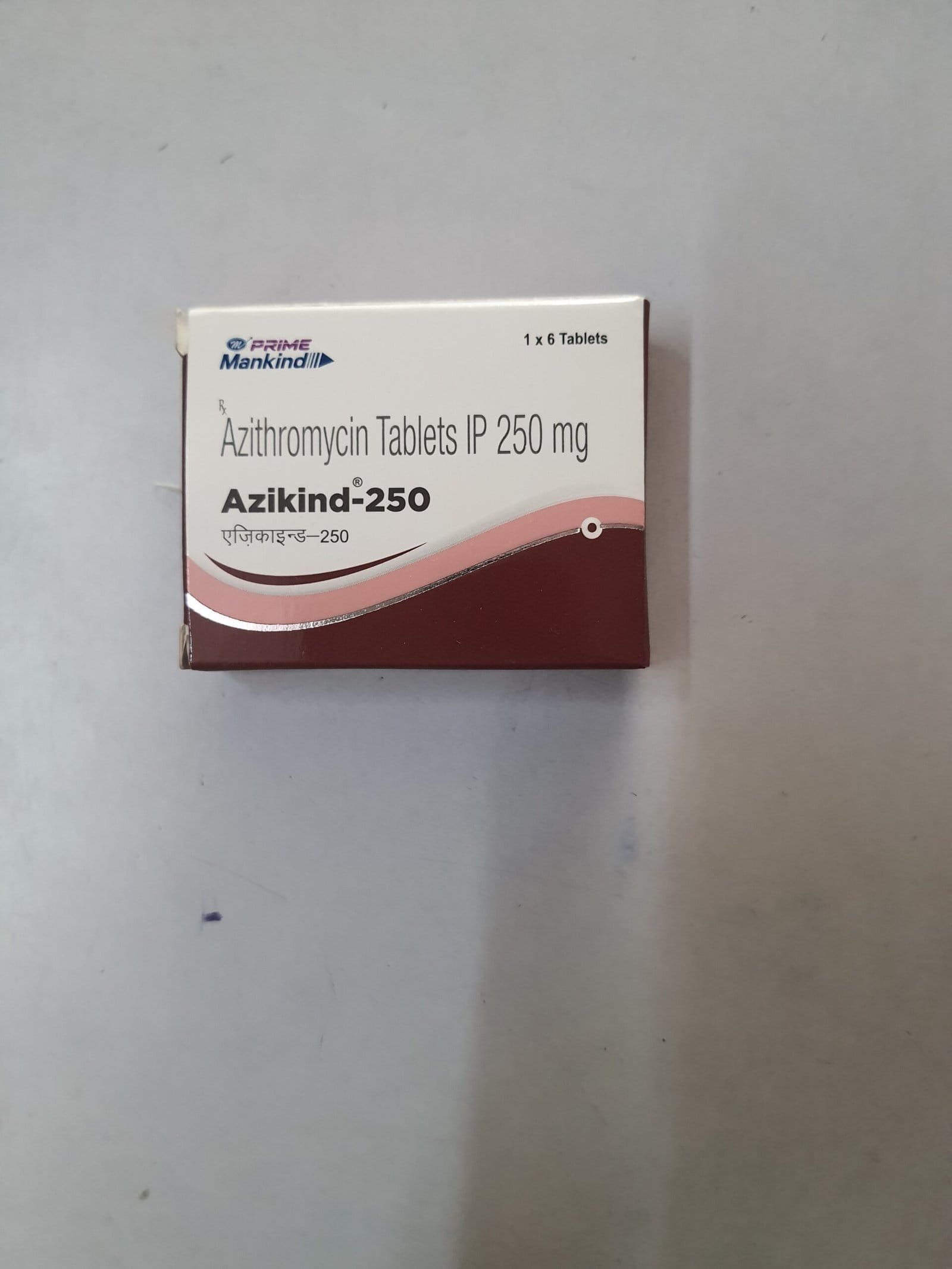 AZIKIND 250 MG TAB 6 TAB