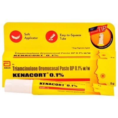 KENACORT 0.1% GEL 7.5 GM