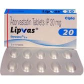 LIPVAS 20 MG TAB