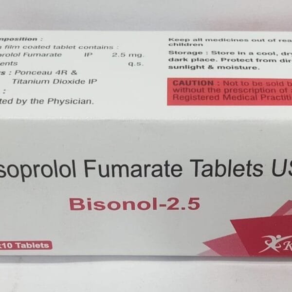 BISONOL-2.5 MG TAB