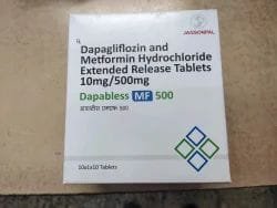 DAPABLESS MF 500 MG TAB