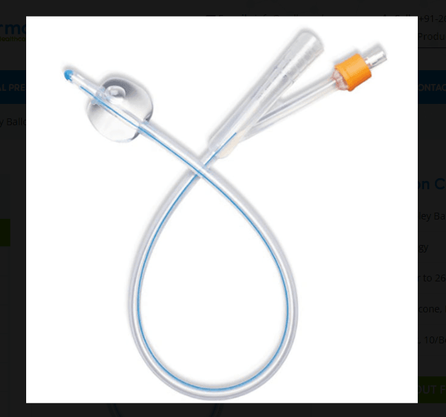 Catheter Foley 08 No 1 PCS