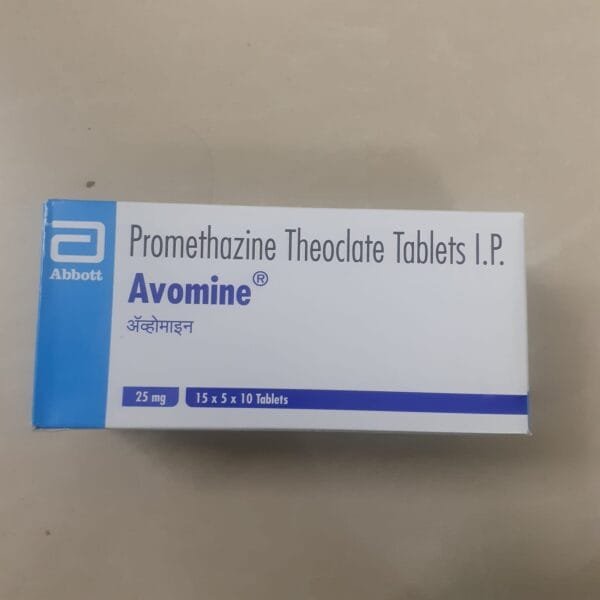 AVOMINE 25 MG TAB 10 TAB