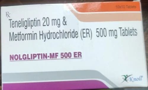 NOLGLIPTIN-MF 500ER 10 TAB