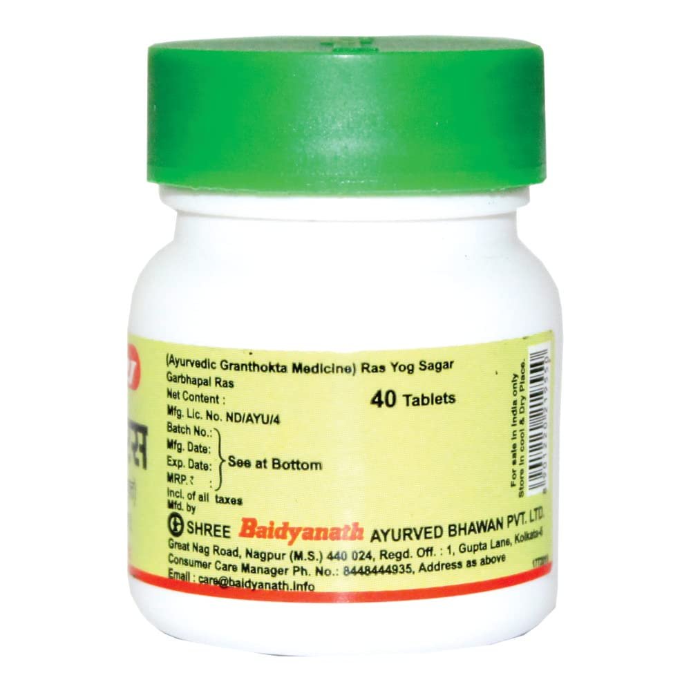 BAD GARBHAPAL RAS 40 TAB