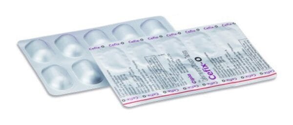CEFIX O TAB 10 TAB