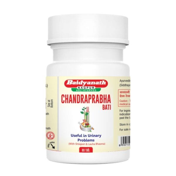 BAD CHANDRAPRBHA BATI 80 TAB