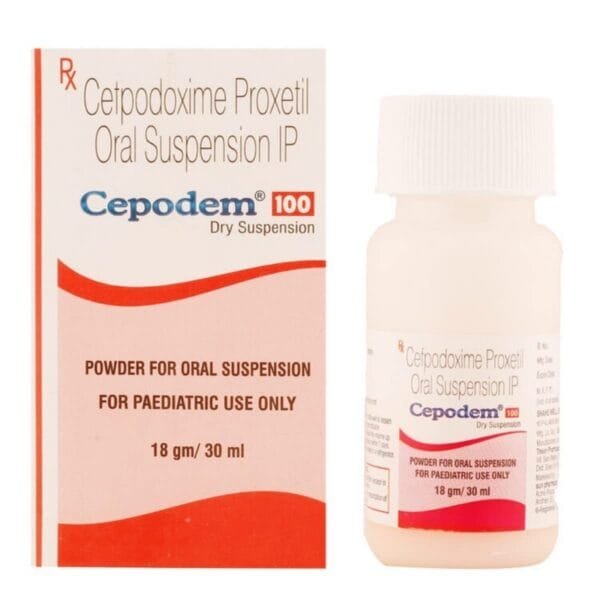 CEPODEM 100 DS SYP 30 ML