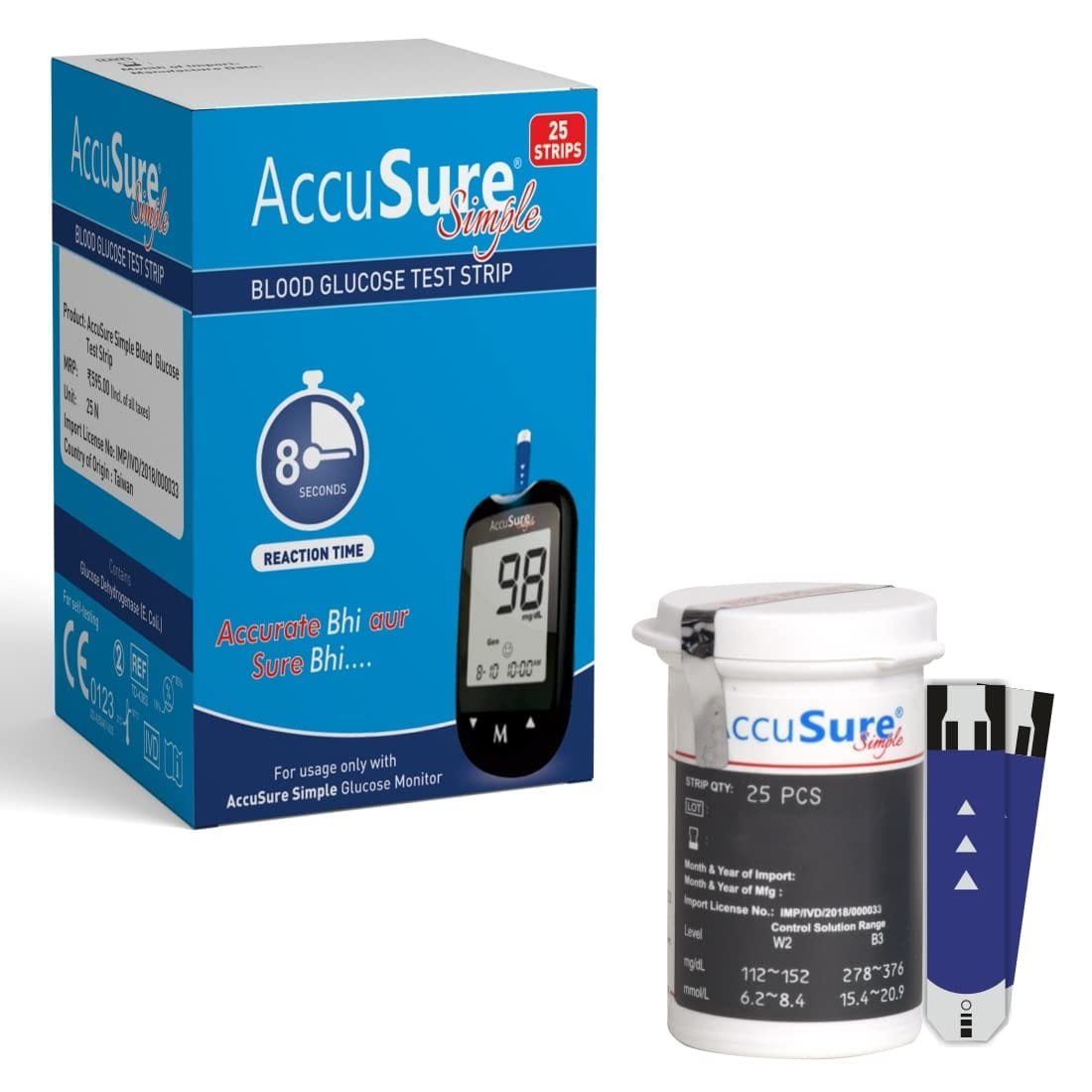 ACCU SURE STRIP 25