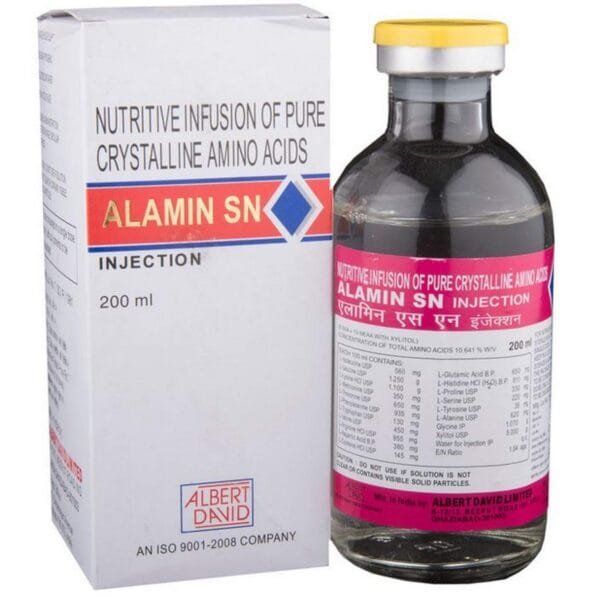 ALAMIN S.N. GLASS INJ 200 ML