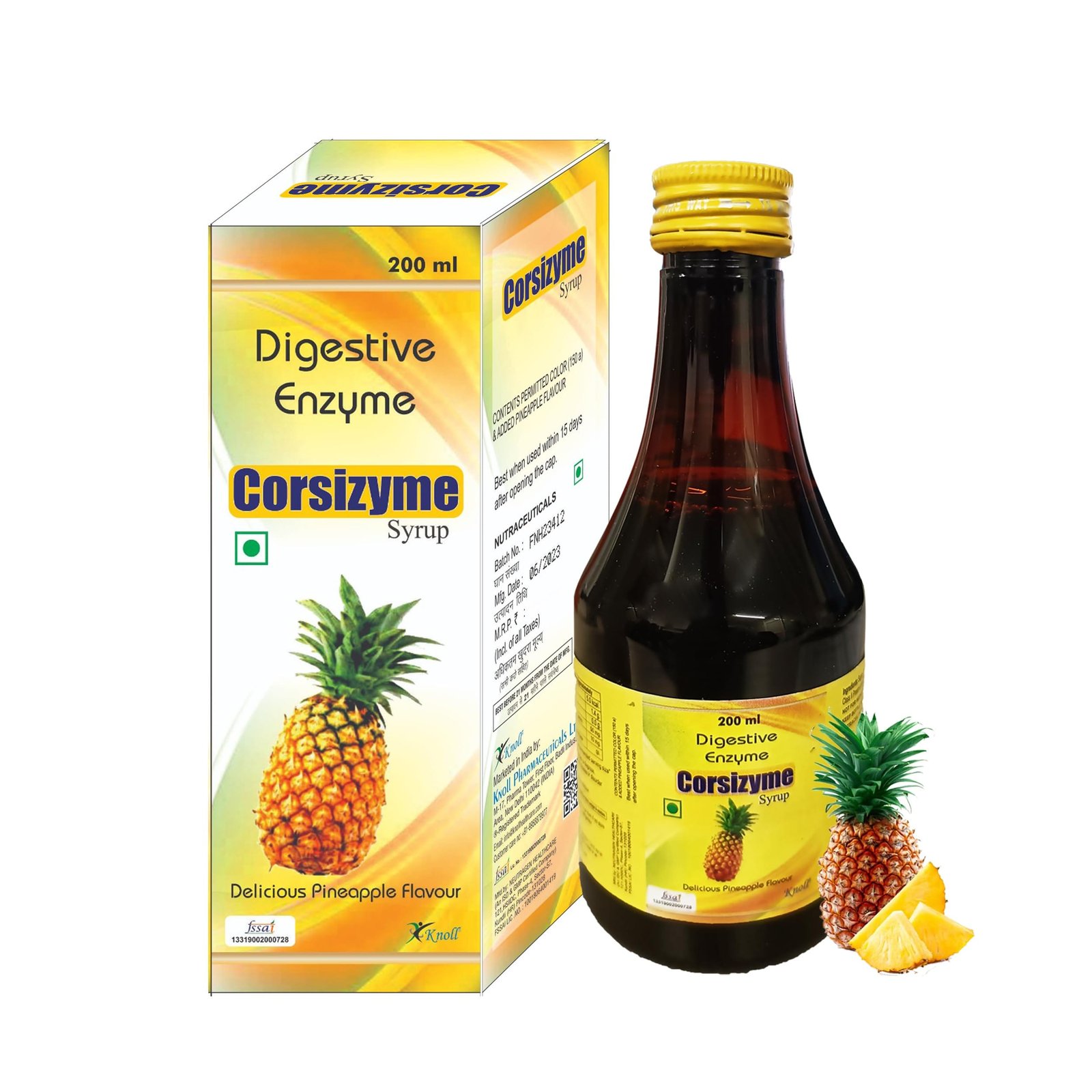 CORSIZYME SYP 200 ML