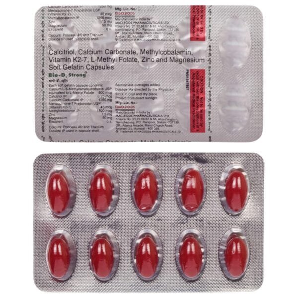 BIO D3 STRONG TAB 10 TAB
