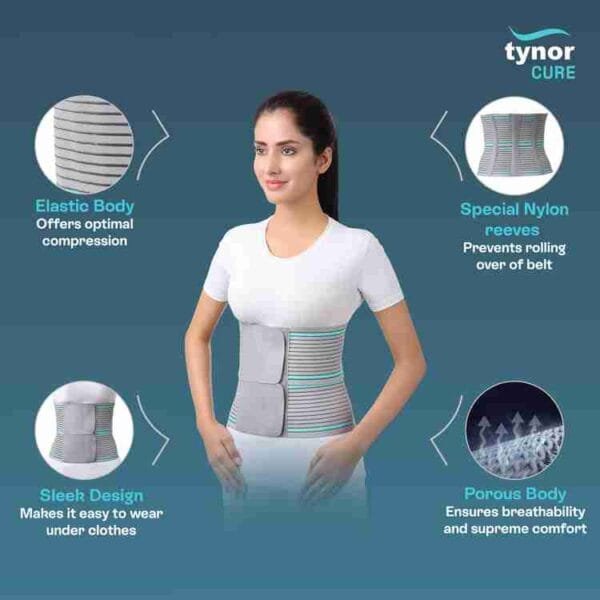 ABDOMINAL BELT TYNOR XXL
