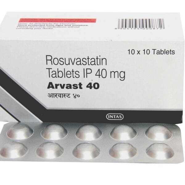 ARVAST 40 MG TAB 10 TAB