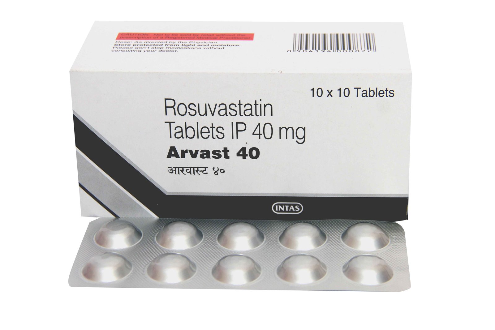 ARVAST 40 MG TAB 10 TAB