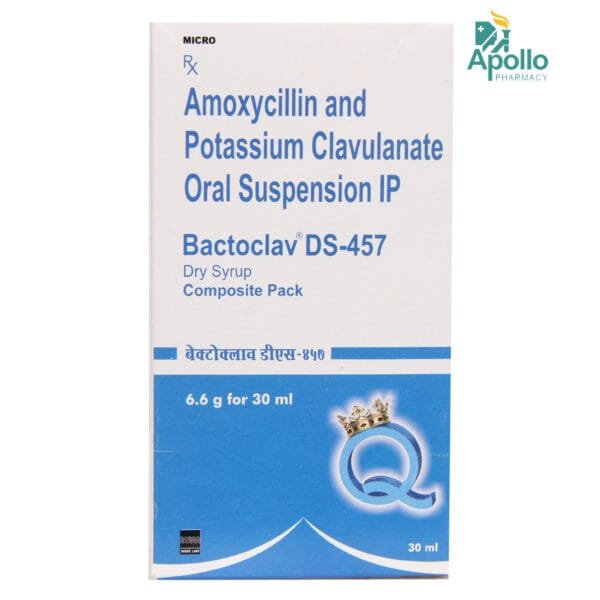 BACTOCLAV DS 457 SYP 30 ML
