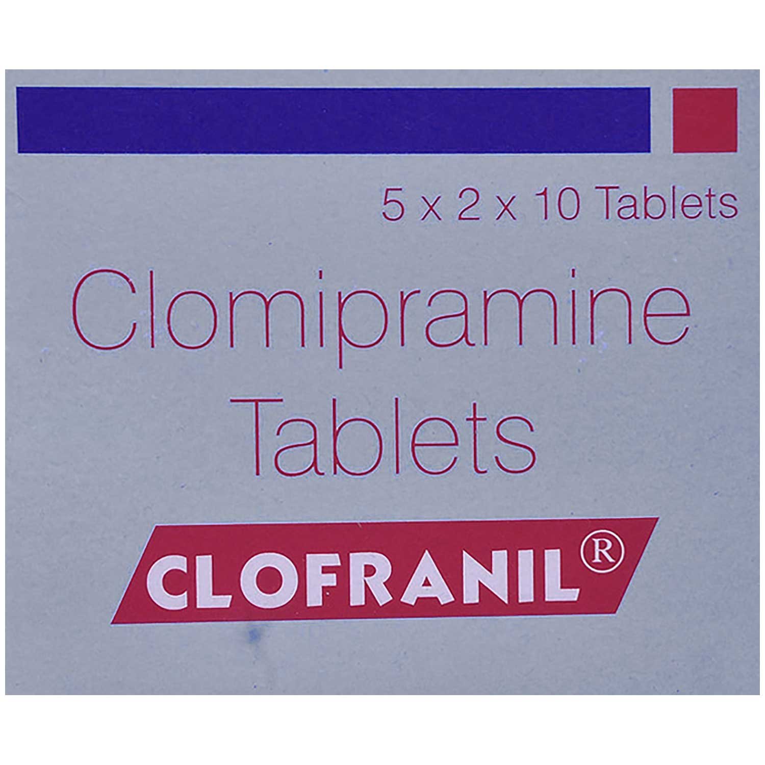CLOFRANIL 25 10 TAB