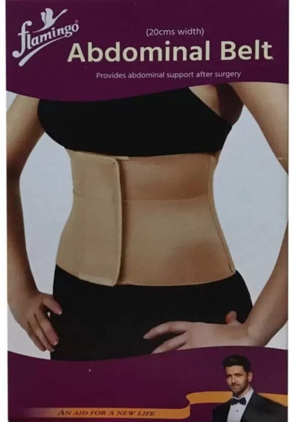 ABDOMINAL BELT FLAMINGO LARGE