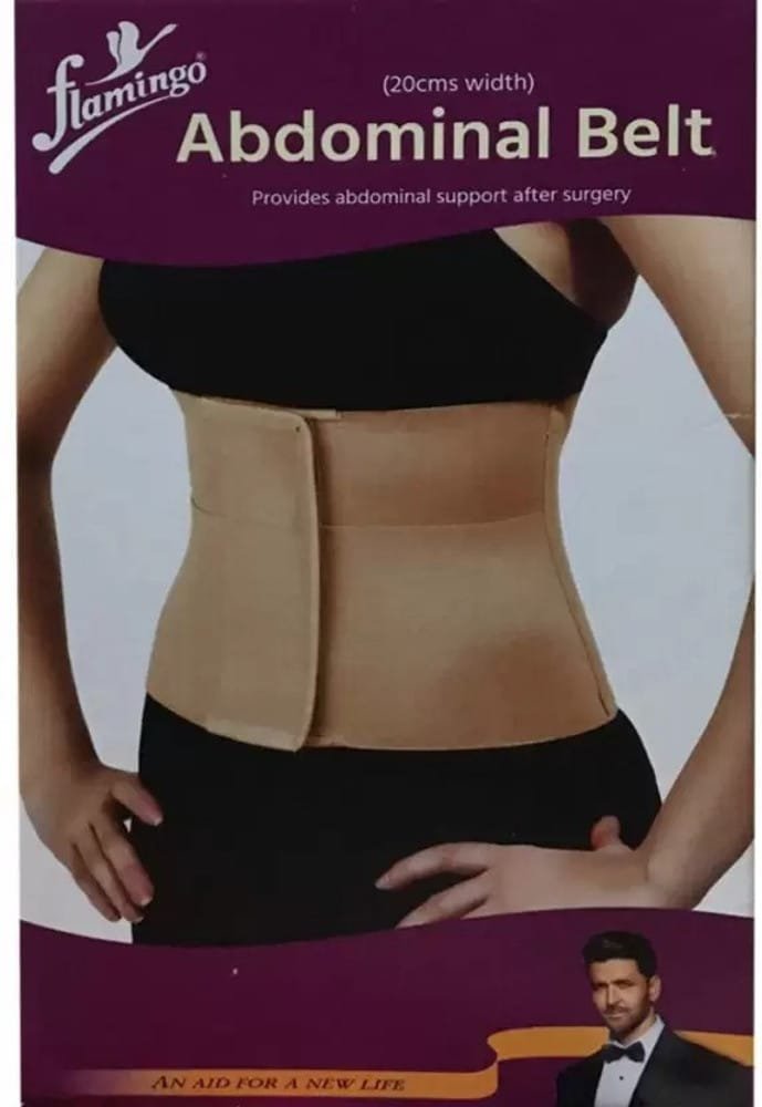 ABDOMINAL BELT FLAMINGO LARGE