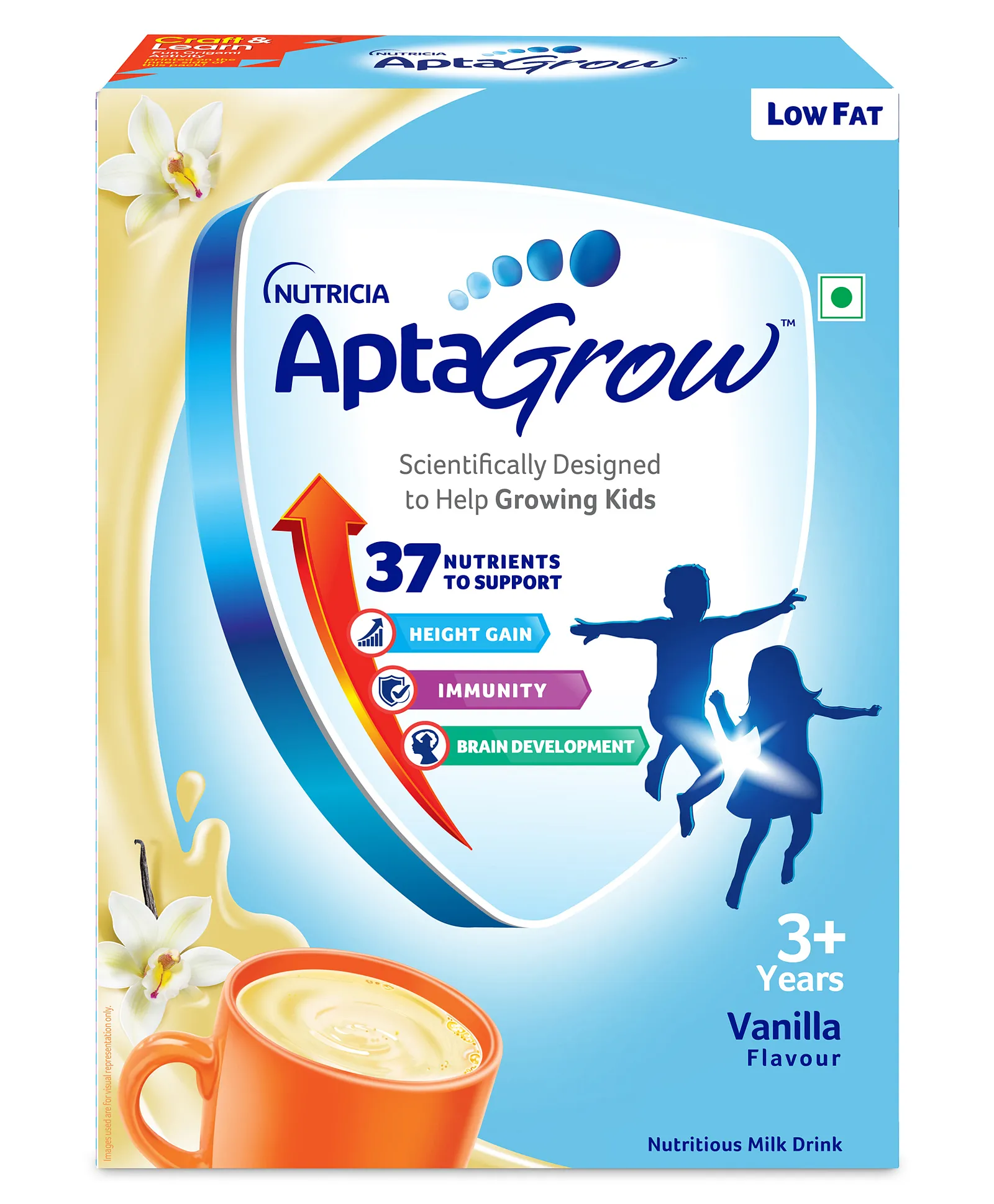 APTAGROW CHOCOLATE 400 GM