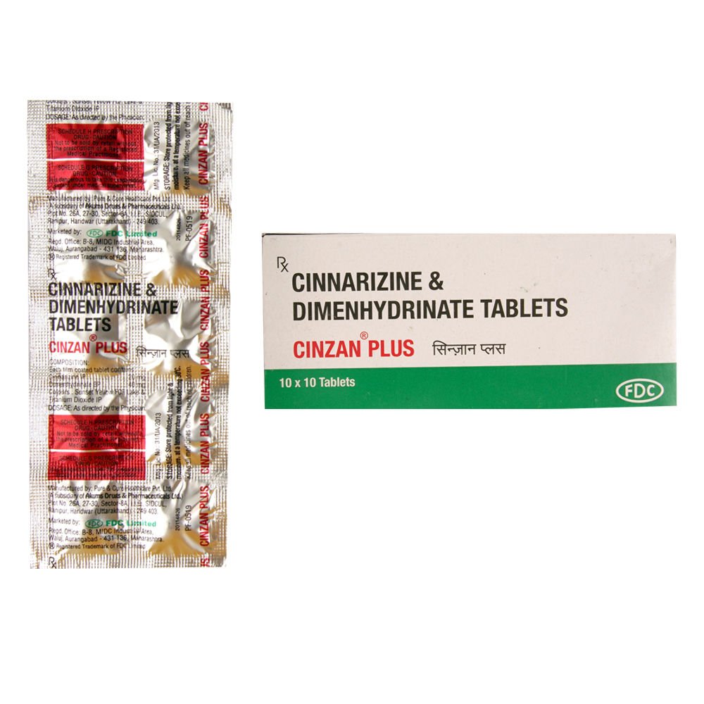 CINZAN PLUS TAB 10 TAB