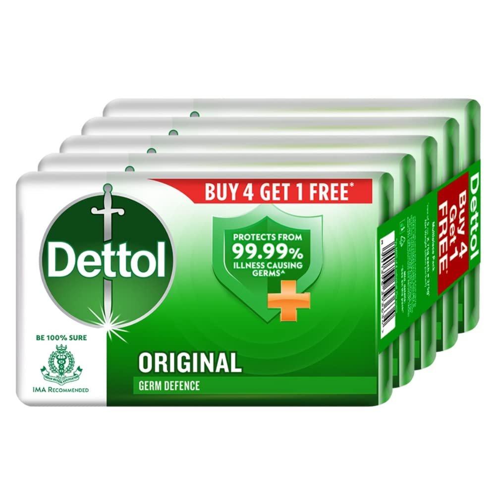 DETTOL SOAP ORIGINAL SET 45*4 GM
