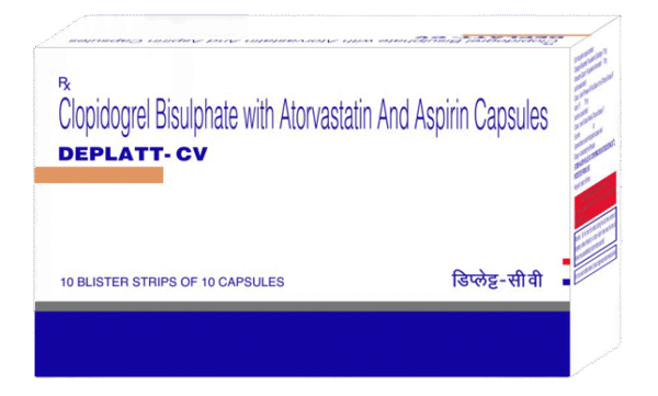 DEPLATT CV 40 MG 10 TAB