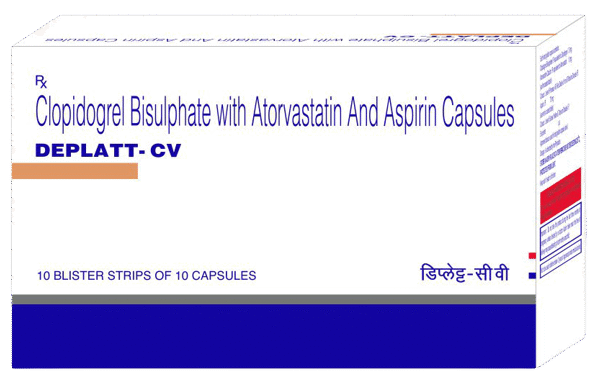 DEPLATT CV 40 MG 10 TAB