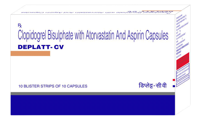 DEPLATT CV 40 MG 10 TAB