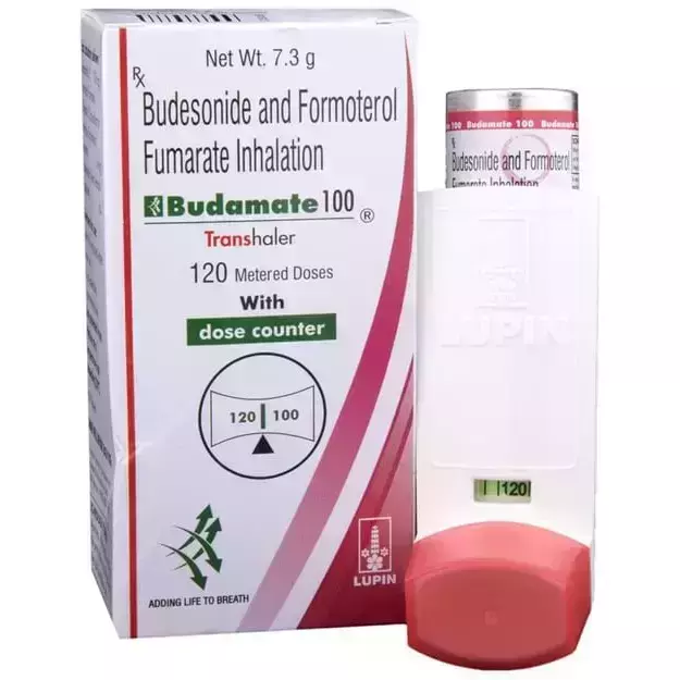 BUDAMATE-100 INHALER 120 DOSE